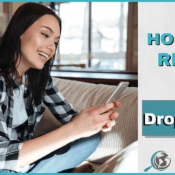 An Honest Review of Drops App With Image of Woman on Phone
