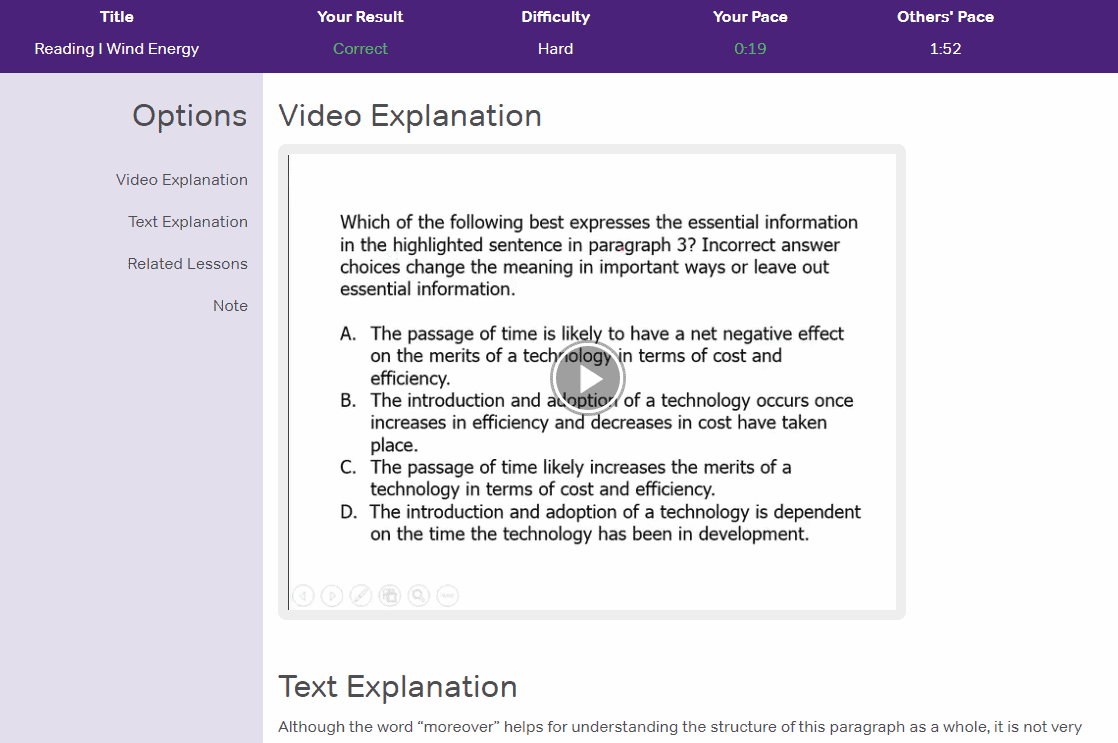 Video Explanation